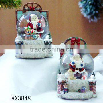 Resin crafts decorative Christmas ornaments artificial Santa claus figurines