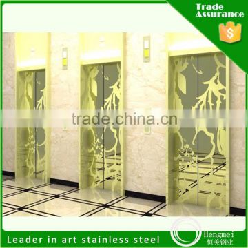 new invention hairline 4x8 ba 8k stainless steel elevator for building