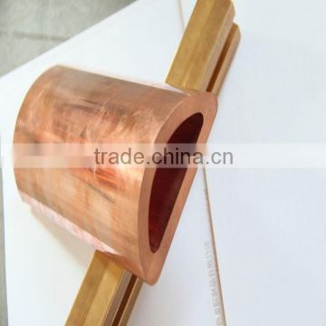 D type seamless red copper pipe