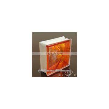 best prices 190x190x80mm Colored and Clear Glass Block / Glass Brick
