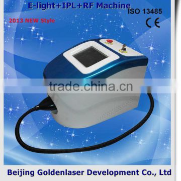 2013 Laser Tattoo Removal Slimming Machine Cavitation Remove Tiny Wrinkle E-light+IPL+RF Machine Unique E Light Epilator Machine Acne Removal