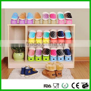 Newest alibaba product plastic shoe rack adjustable folding shoe rack