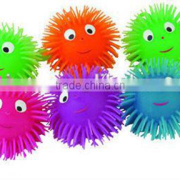 wholesale factory TPR emoji puffer ball