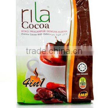 Wholesale Supply In Bulk RILA Coco Chocolate Drink Powder Supply vol 1kg Pouch Pack Extra Chocolate Taste Antioxidant Drink