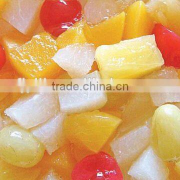 Ingredients in canned fruit cocktail with best price