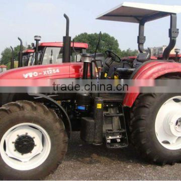 YTO 1254 farm tractors 125hp with CE