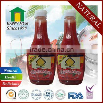 HACCP OEM Halal tomato ketchup 793g