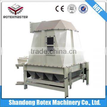 Counter flow cooler for wood pellets and feed pellets/Air cooler machine with low price