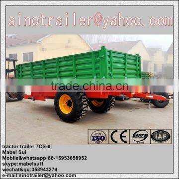 hot sale european quality china price 8 ton tipping trailer