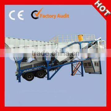 Hot Sale 35m3/h Mobile Concrete Batching Plants UTM35