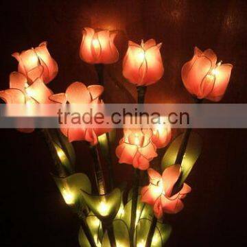 string flower lights