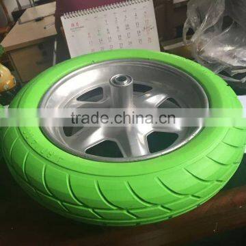 Flatfee pu foam rubber wheels