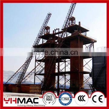 2017 Yuhong 100 TPD Small Capacaity Lime Vertical Shaft Kiln for Turkmenistan nature gas lime plant