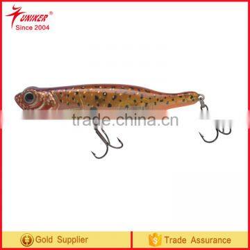 Hard Plastic fishing lure popper bait Hotsale