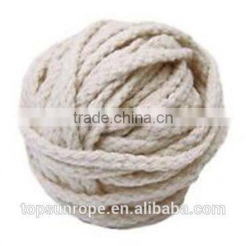 Sash cord Solid braided cotton rope 11mm