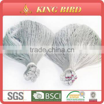 DIY string thread rope 0.8mm silver color metallic cord