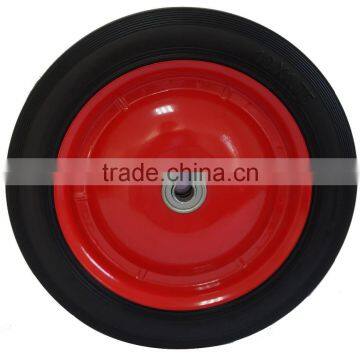 China Solid Rubber Tyre Wheel Tire/solid Tire/wheel Rim/wheel Barrow Tyre/yard Cart Tire photo-4
