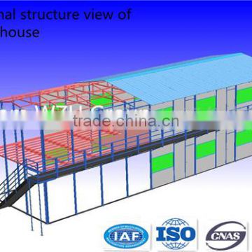 steel structure as garage