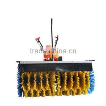 Hydraulic Two Wheel Walking Tractor With Power Sweeper photo-2