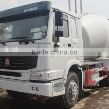 CNHTC HOWO 12m3 concrete pump mixer truck / truck mounted concrete mixer