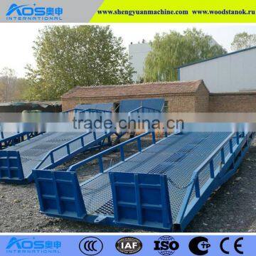 The Most Popular Hydraulic Mobile Container Load Ramp Of Capacity 10tons