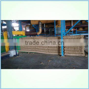 Automatic horizontal fiber bale machine