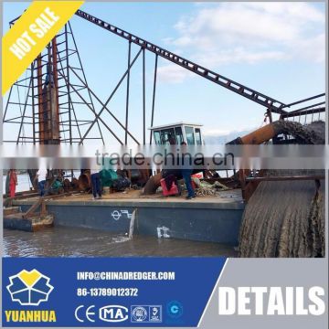 14 '' Drilling suction dredger for river sand digging