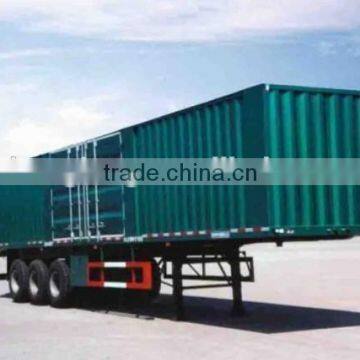 China Manufacturers 3 Axles Cargo Box Trailer photo-2