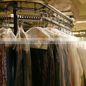 Clear Plastic Suit Garment Bag/Plastic Packing Bags for Clothes Dry Cleaning Shop