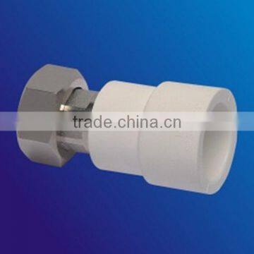 PPR pipe fittings plastic loose joint with copper