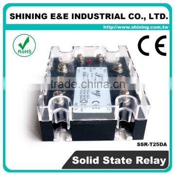 SSR-T25DA CE Approved DC To AC 3 Phase 25A Solid State Relay photo-3