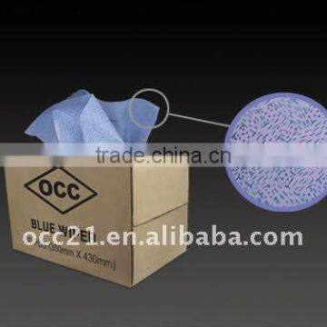 nonwoven wiper for industrial purpose
