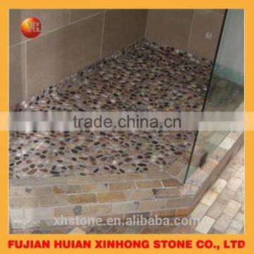 White Nature Pebble Tile,indoor Wall Floor Decoration Pebble Tile photo-2