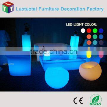 High-grade Illuminated Led Bar Furniture Battery Opertaed Remote Control Led Bar Sofa LTT-SA07