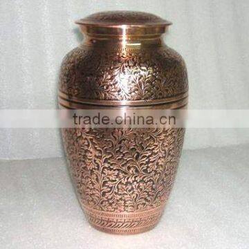 Copper Finish Cremation Urn