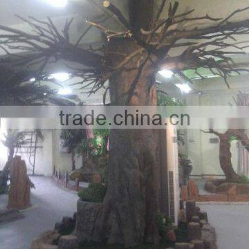 SJ141201Ornamental Indoor Fake Dry Tree Branch Decoration White Dry Tree photo-2