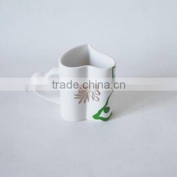 Heart Shape Ceramic Couple Cup photo-3