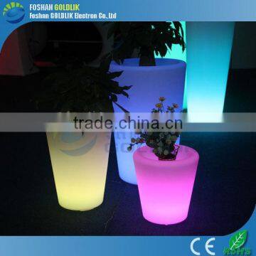 Disco Multicolors Pot Lithium Battery LED Light up Flower Pot photo-4
