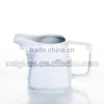 Long mouth white ceramic porcelain tea kettle water kettle electric