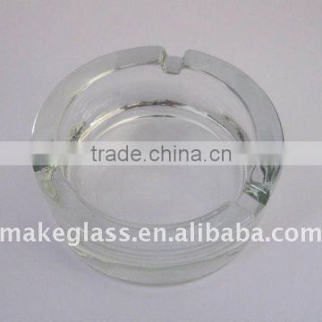 round glass ashtra(D8.3cm H3.6cm)