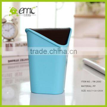 Top Selling Mini Desktop Covered Trash Debris Storage Clean Bucket / Garbage Trash Cans With Lid Best for Office photo-2