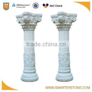 High quality and most beautiful round decorative marble column