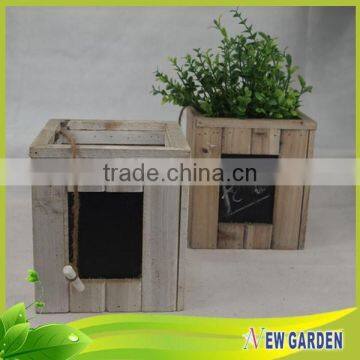 Provide All Size Multi-function Pot/Wood and Iron Planter photo-2