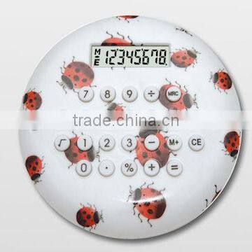 Round Calculator with printings