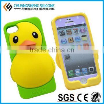 High Quality New Fashion Duck Shape Silicone Phone Cover photo-2