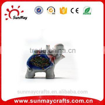 Wholesale custom animal elephant ceramic souvenir for sale