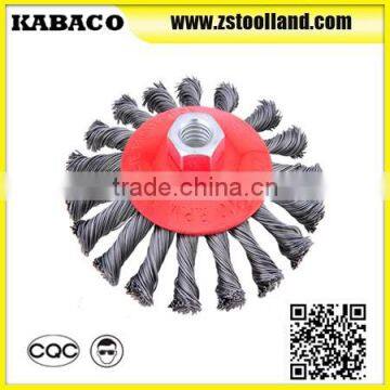 stainless steel round circular wire brush