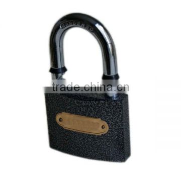 High quality plastic coated iron padlock