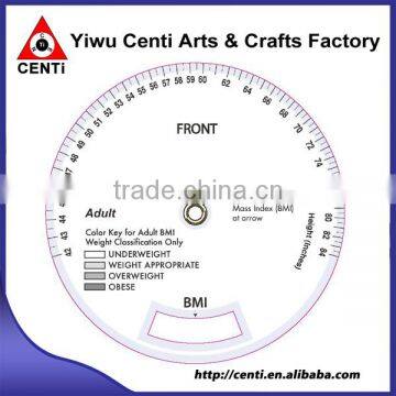 BMI Plastic 3 Wheel BMI Calculator for Pediatric and Adult photo-2