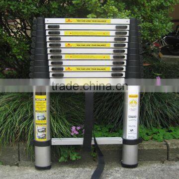 3.8m Aluminium Telescopic Step Ladder With EN131 Approval photo-4